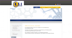 Desktop Screenshot of ksl-automation.com